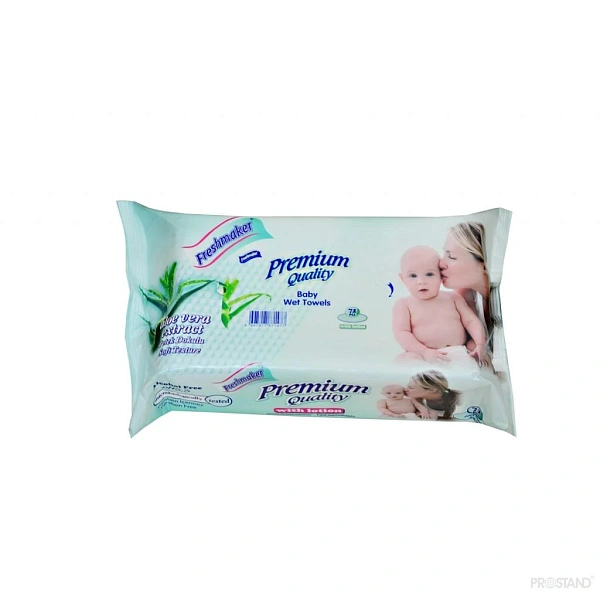 Freshmaker Șervețele umede  Premium quality 72 buc.
