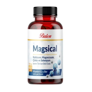 Balen Magsical (cal.Mag.Zinc.Selenium, K2+Bor)730mg caps. N60