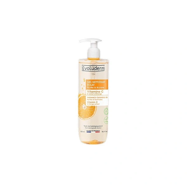 Evoluderm Gel de curățare cu Vitamina C 500ml