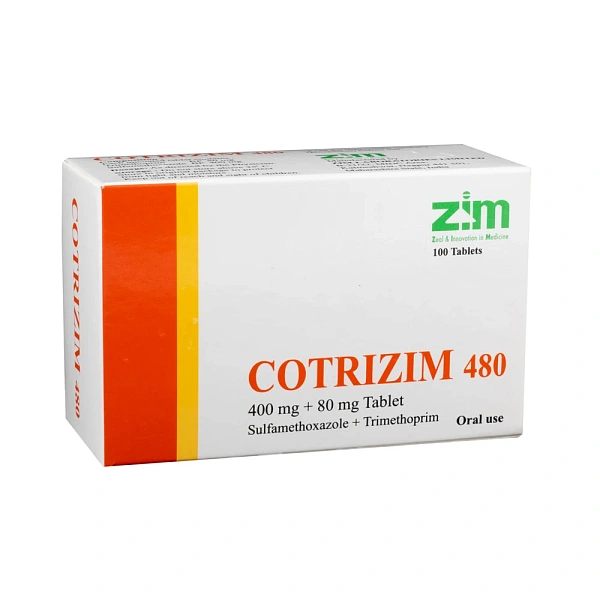Cotrizim (Biseptol) 400mg/80mg comp. N10x10 Cotrizim (Biseptol) 400mg/80mg comp. N10x10