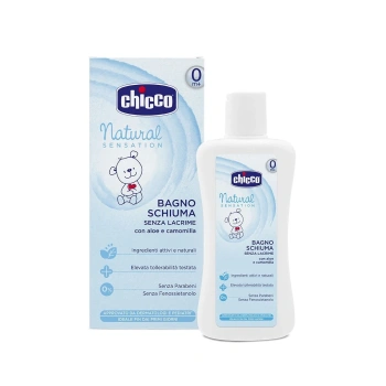 Chicco șampon și spumă de baie pentru copii fără lacrimi, 0+, 500 ml (28421)