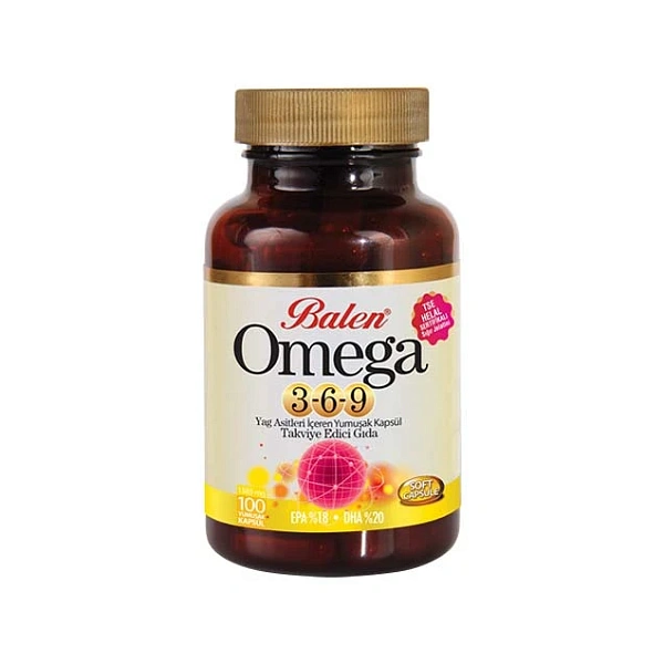 Balen Omega 3-6-9 400mg caps. moi N100 Balen Omega 3-6-9 400mg caps. moi N100