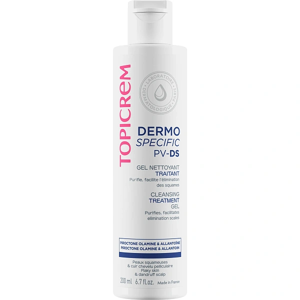 Topicrem PV/DS  Gel de curatare pentru păr și corp 200ml