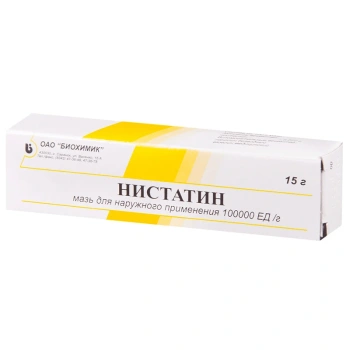 Nistatina 100000UI/1g 15g ung.