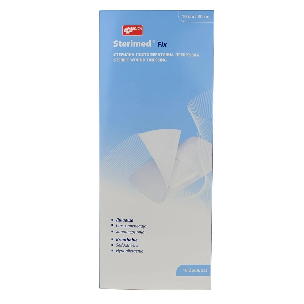 Pansament steril post-operator Sterimed Fix 10x30cm N10