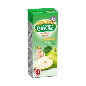 Malenikoe Sciastie Suc măr,para 0.2l