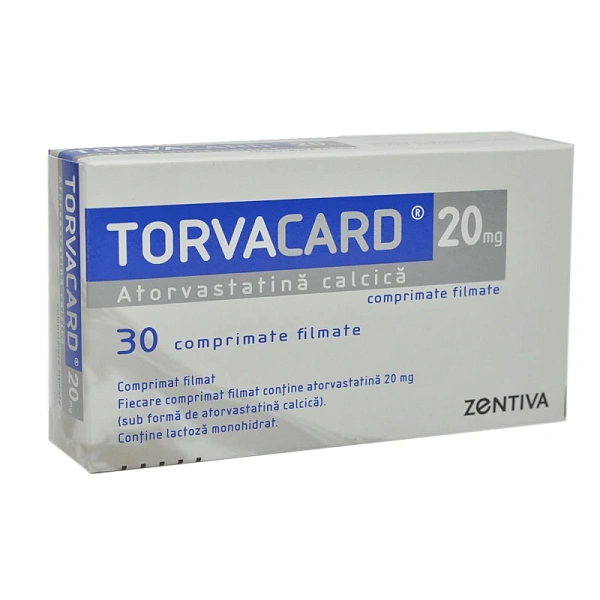 Torvacard 10mg comp. film. N30 Torvacard 10mg comp. film. N30