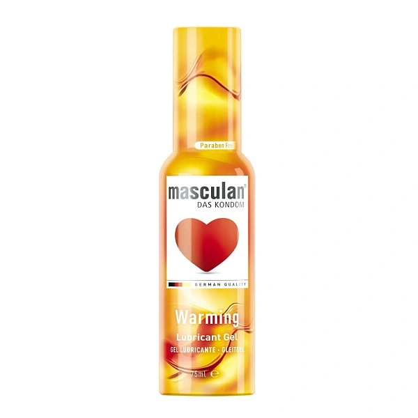 Gel lubrifiant Masculan Warming 75ml (cu dozator)  (20%)