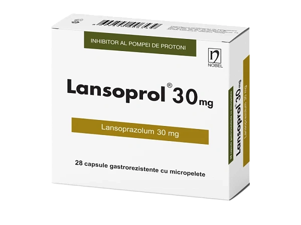 Lansoprol 30mg caps. cu micropelete N28