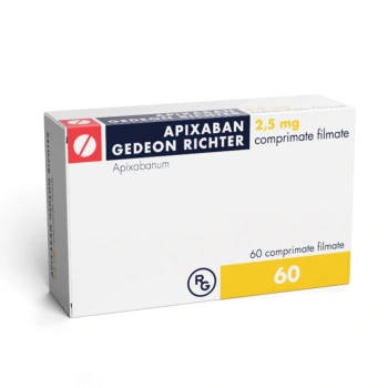 Apixaban Gedeon Richter 2,5mg comp.film. N60