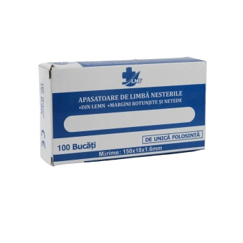 Depresor (spatula) din lemn n/sterila N100