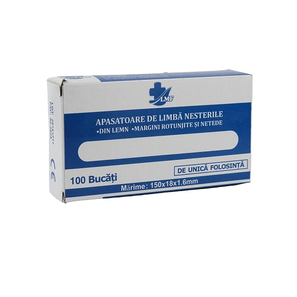 Depresor (spatula) din lemn n/sterila N100