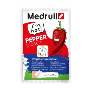 Medrull Emplastru 6cmx10cm capsici cu piper N5