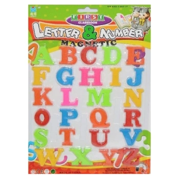 Set magnet p/u tabla litere 8201