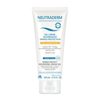 NEUTRADERM Dermo-protect Cremă-gel hranitoare pentru pielea uscată, 200ml