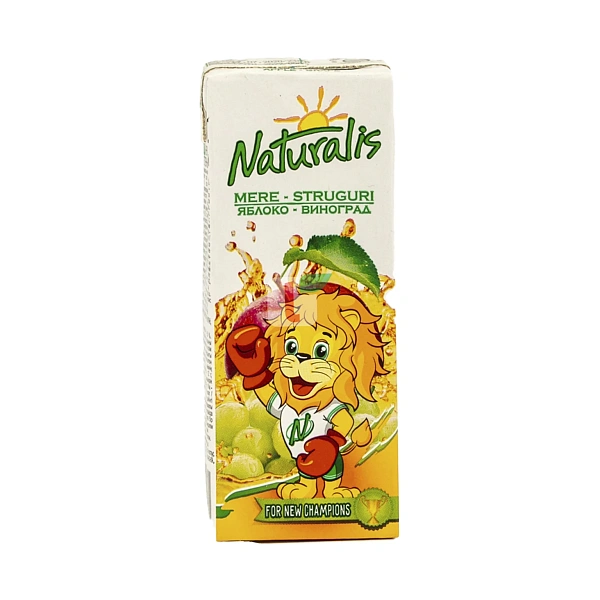 Naturalis Suc mere, struguri 200ml Naturalis Suc mere, struguri 200ml