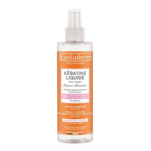 Evoluderm Keratine Spray pentru păr uscat, 250ml (22012) Evoluderm Keratine Spray pentru păr uscat, 250ml (22012)
