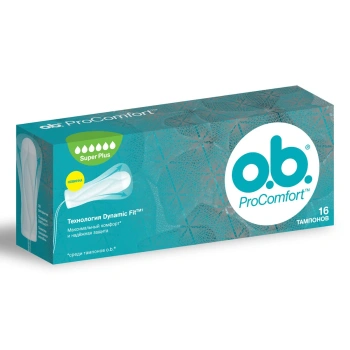 Tamp.OB Pro Comfort Super Plus N16