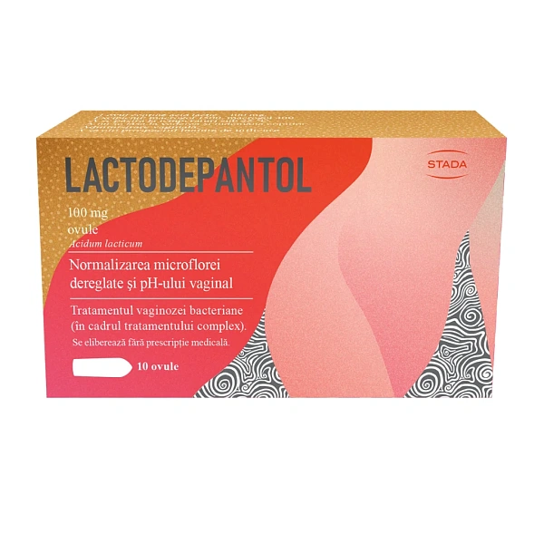 Lactodepantol 100mg ovule N5x2