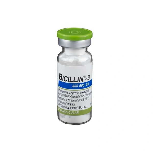 Bicillin 3 600000UI pulb.sol.inj. N1 Bicillin 3 600000UI pulb.sol.inj. N1