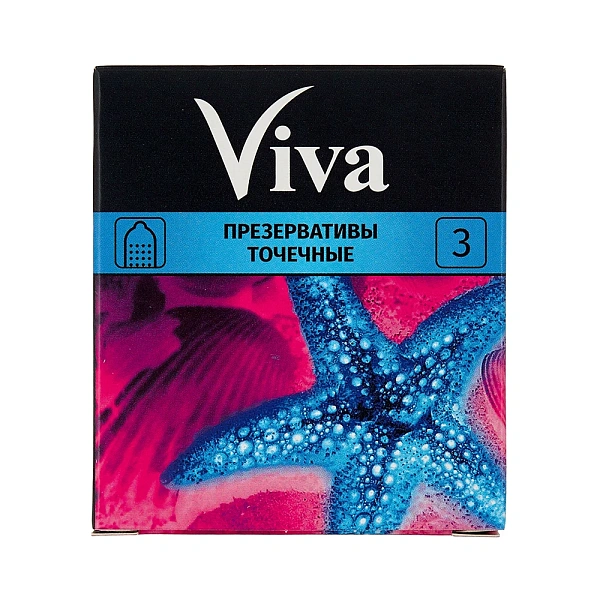 Prezervative Viva N3 Dotted (perlat reliefate) Prezervative Viva N3 Dotted (perlat reliefate)