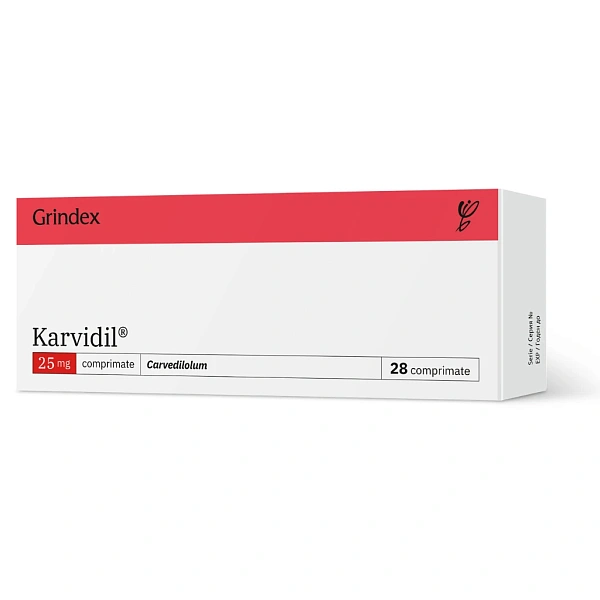 Karvidil 25mg comp. N28