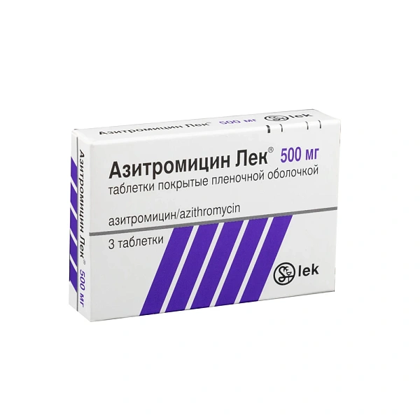Azithromycin Lek 500mg comprimate film. N3 Azithromycin Lek 500mg comprimate film. N3