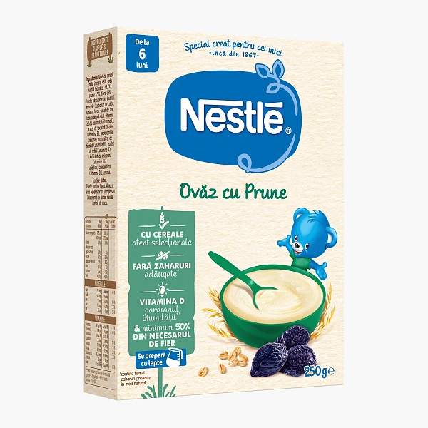 Nestle terci ovaz-prune f/lapte 250g
