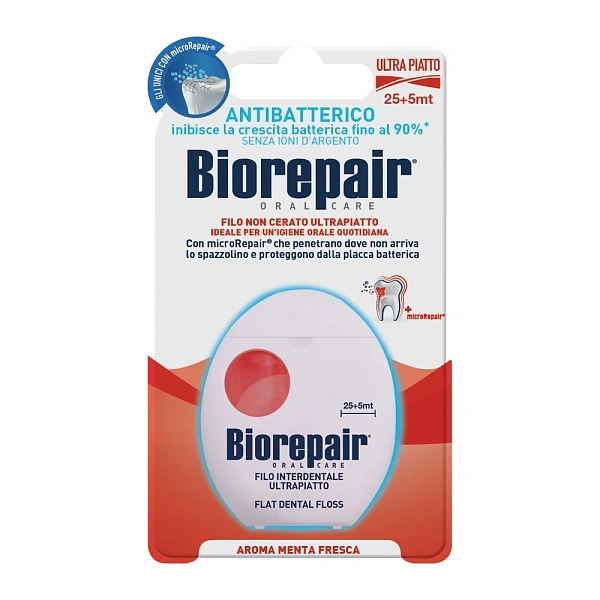 Biorepair ață dentară ultraplată fără ceară 25+5m 