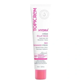 Topicrem HYDRA+ Cremăhidratantă iluminatoare Rich 40ml Topicrem HYDRA+ Cremăhidratantă iluminatoare Rich 40ml