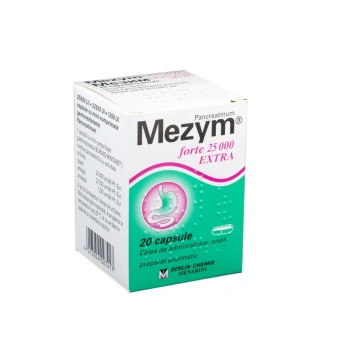 Mezym Forte EXTRA 25000UI caps.N20