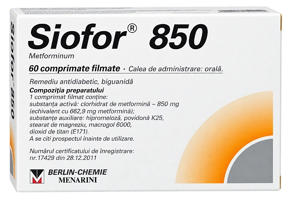 Siofor 850mg comp. film. N15x4