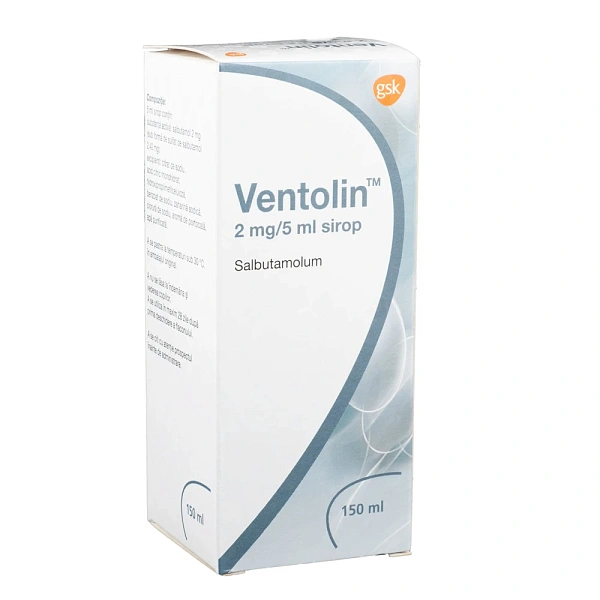Ventolin 2mg/5ml 150ml sol.orala 