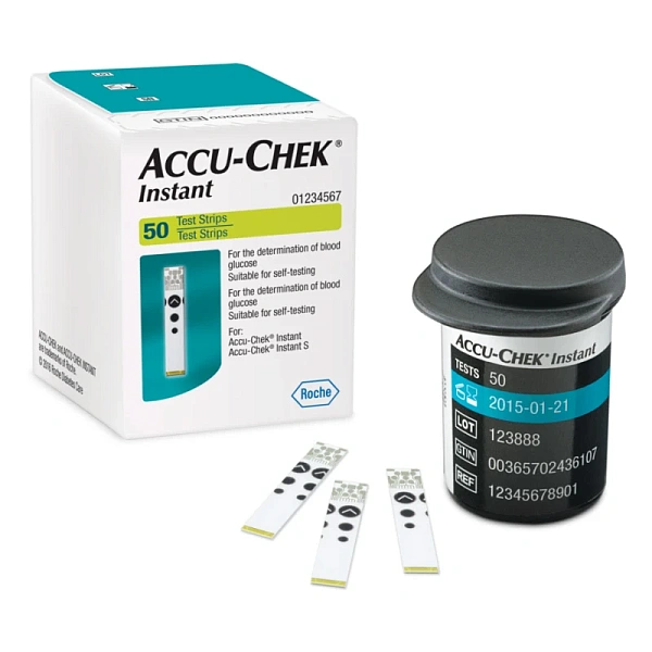 Test p/u glucometru ACCU-CHEK Instant N50