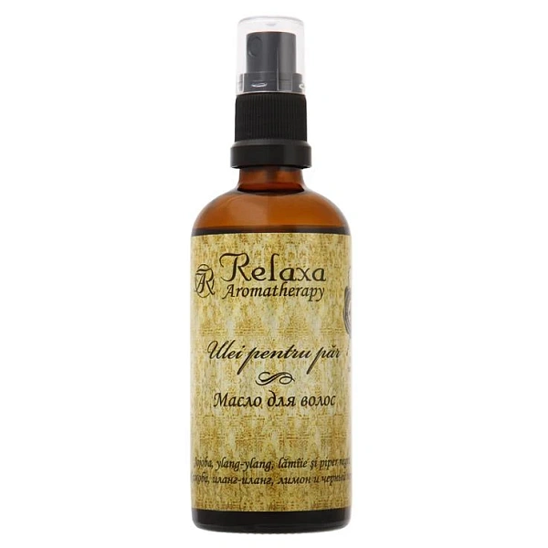 Relaxa Aromaterapie Ulei pentru par 100ml Relaxa Aromaterapie Ulei pentru par 100ml