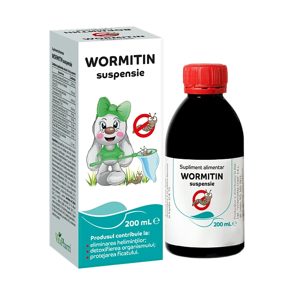Wormitin suspensie 200ml N1