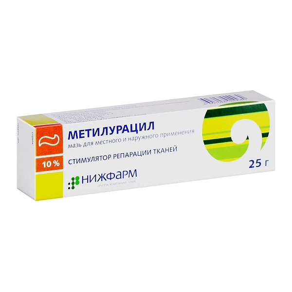 Metiluracil 10% 25g ung.
