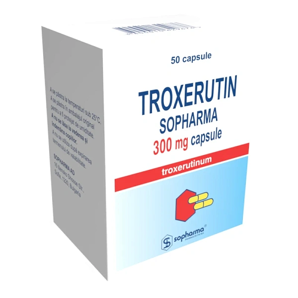 Troxerutin 300mg caps. N50 