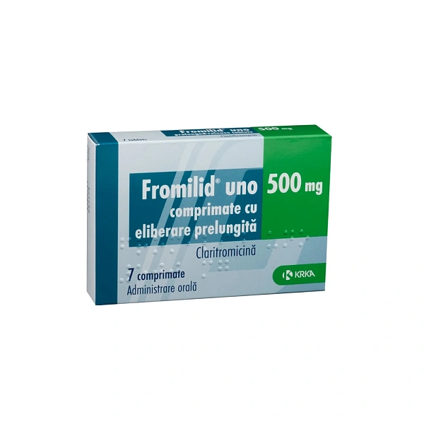 Fromilid UNO 500mg comp. elib. modif. N7 Fromilid UNO 500mg comp. elib. modif. N7