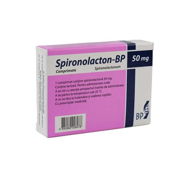 Spironolactona 50mg comp. N20x3( Balkanpharm) Spironolactona 50mg comp. N20x3( Balkanpharm)