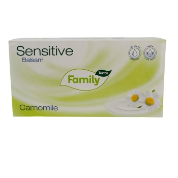 TENTO Servetele din hirtie cosmetice N70, 3 pliuri Sensitive Balsam Camomile