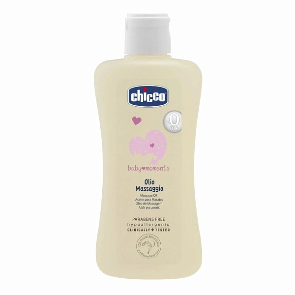 Chicco Natural Sensation Ulei de baie pentru copii fără lacrimi, 0+, 200 ml (745110)