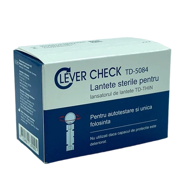 Clever Chek Lancete pentru glucometru (TD-5084) N100