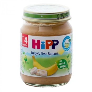Hipp 4232 Pireu de fructe prima banana (4 luni) 125g