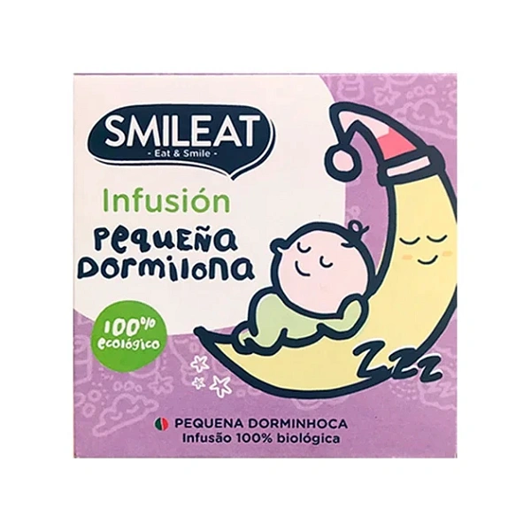 Smileat Infuzie pentru ceai organică Sweet Dreams, 6luni+, 15 plic Smileat Infuzie pentru ceai organică Sweet Dreams, 6luni+, 15 plic