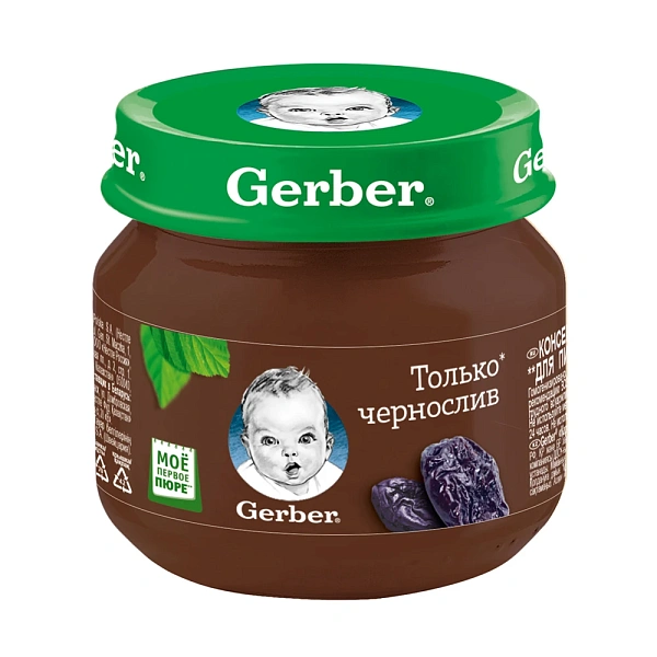 Gerber Pireu pruna 80g