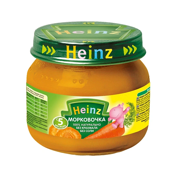Heinz Pireu de morcov 80g (4 luni)
