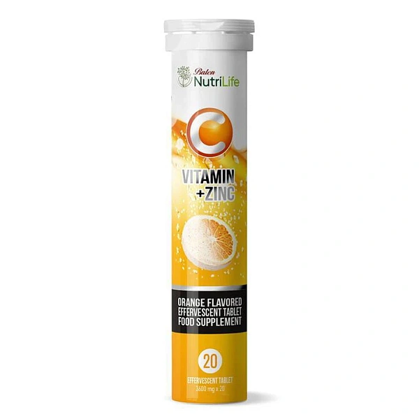 Balen Vitamina C 1000mg+Zn 10mg tab.eff N20 Balen Vitamina C 1000mg+Zn 10mg tab.eff N20