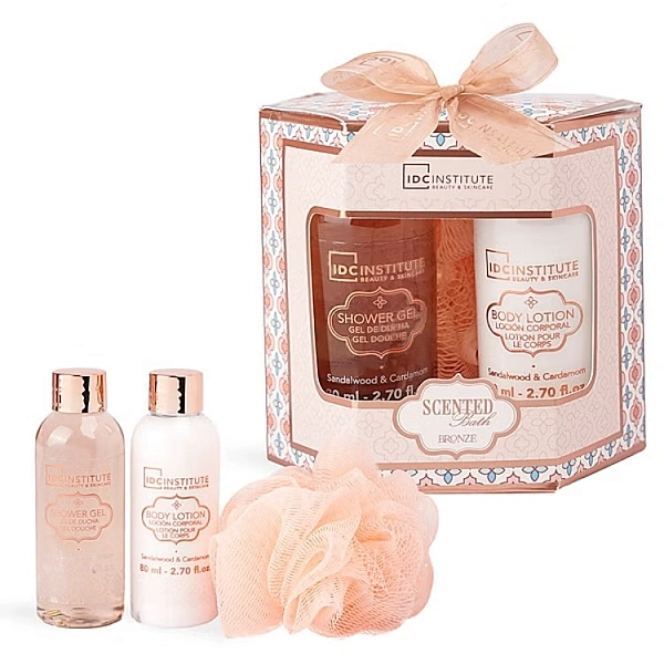 IDC Institute Set Scented Bath Bronze Bathing Rituals 3 piese
