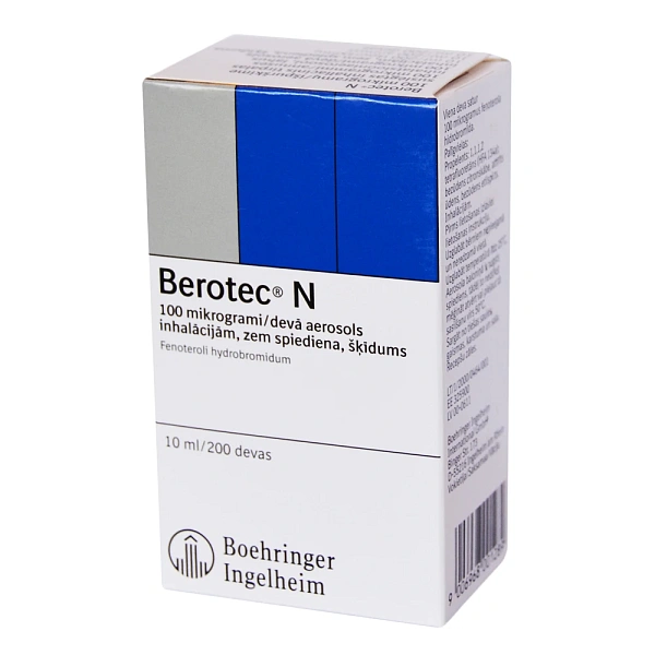 Berotec N 100mcg/d 200doze 10ml spray N1